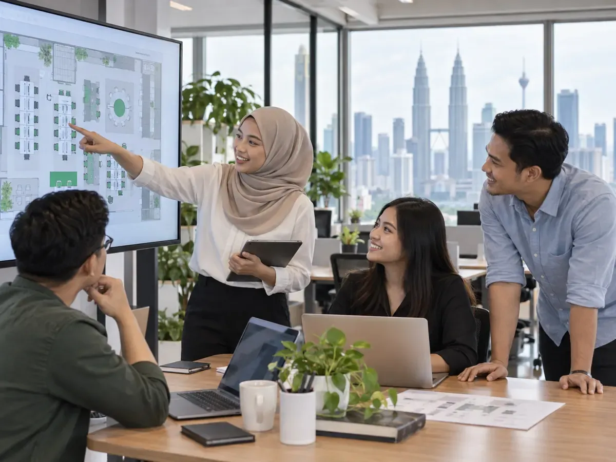 SOURems team at work in Malaysia